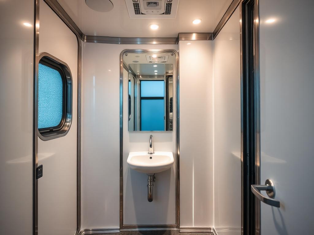 Luxury Restroom Trailers in Portland, IN